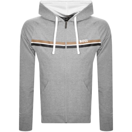 Recommended Product Image for BOSS Full Zip Hoodie Grey