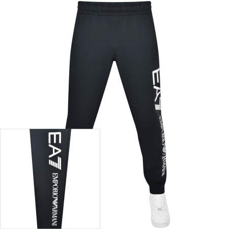 Product Image for EA7 Emporio Armani Logo Jogging Bottoms Navy