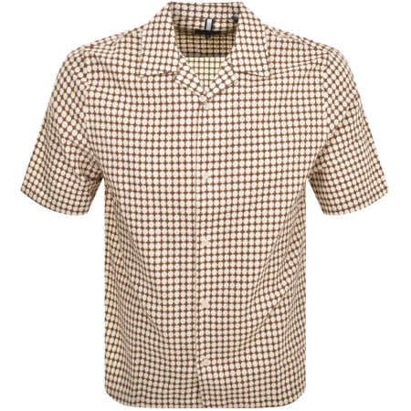 Product Image for Ted Baker Oise Short Sleeved Shirt Brown