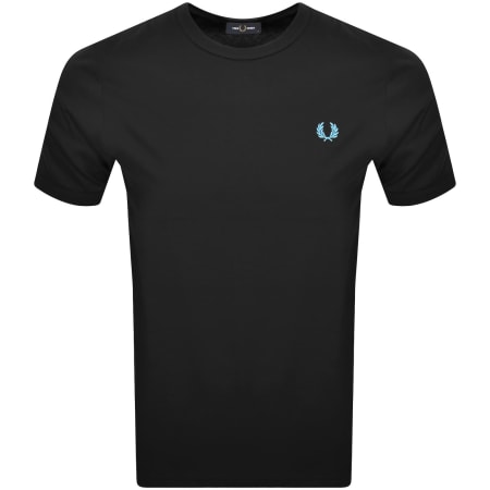 Product Image for Fred Perry Ringer T Shirt Black