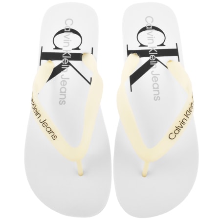 Product Image for Calvin Klein Jeans Beach Flip Flops White