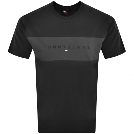 Product Image for Tommy Jeans Logo T Shirt Black