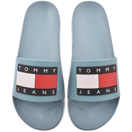 Product Image for Tommy Jeans Essential Logo Pool Sliders Blue