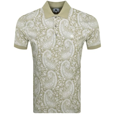 Product Image for Pretty Green Paisley Polo T Shirt Green