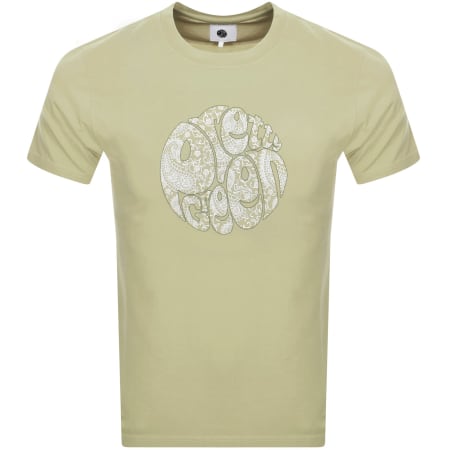 Product Image for Pretty Green Paisley Logo T Shirt Green