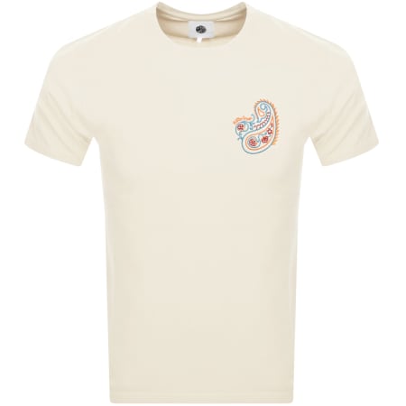 Product Image for Pretty Green Ashbrook Paisley T Shirt Beige