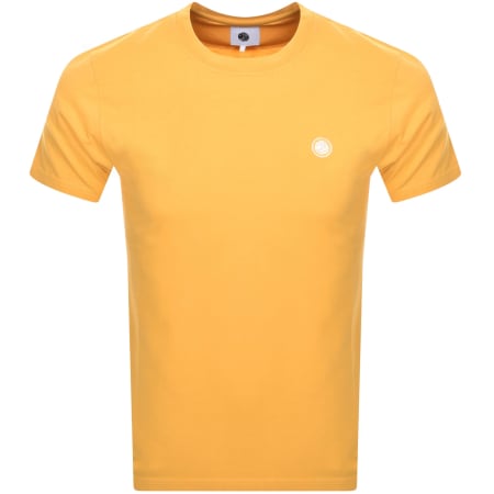 Product Image for Pretty Green Mitchell Crew Neck T Shirt Yellow