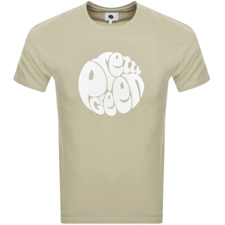 Product Image for Pretty Green Gillespie Logo T Shirt Green