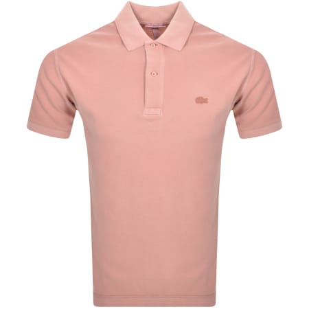 Product Image for Lacoste Short Sleeved Polo T Shirt Pink