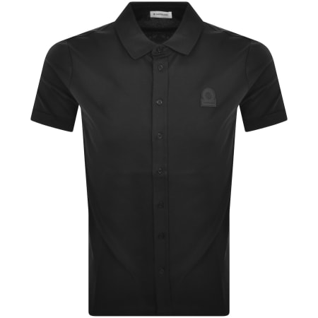 Product Image for Sandbanks Interlock Short Sleeve Shirt Black