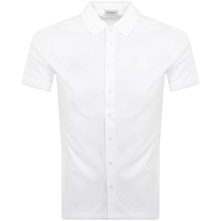 Product Image for Sandbanks Interlock Short Sleeve Shirt White