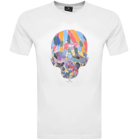 Product Image for Paul Smith Skull T Shirt White
