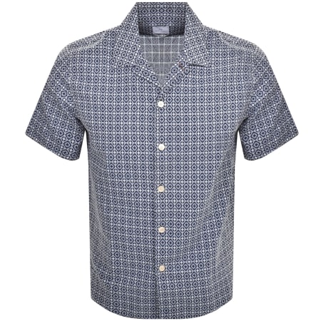 Product Image for Paul Smith Short Sleeve Casual Fit Shirt Navy