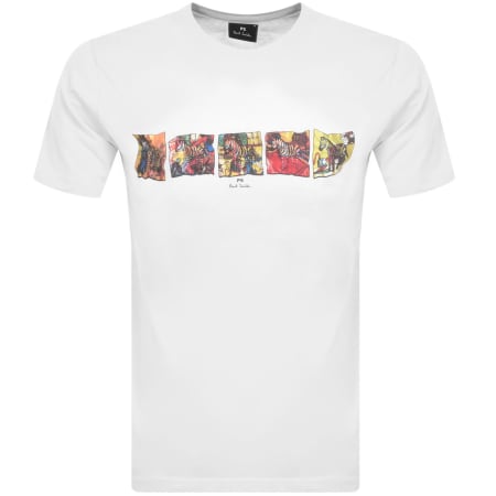 Product Image for Paul Smith Logo T Shirt White