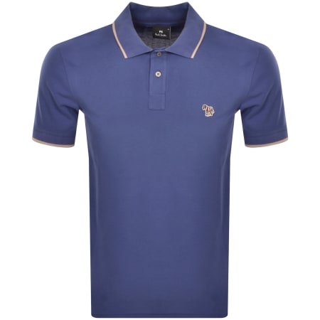 Product Image for Paul Smith Regular Polo T Shirt Blue