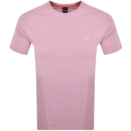 Product Image for BOSS TChup Logo T Shirt Purple