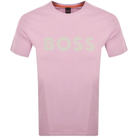 Recommended Product Image for BOSS Thinking 1 Logo T Shirt Purple