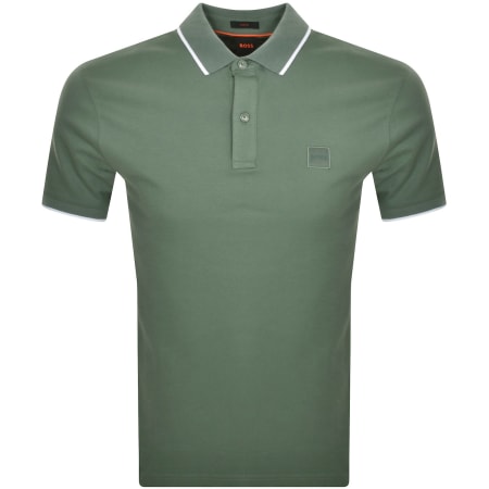Product Image for BOSS Passertip Polo T Shirt Green