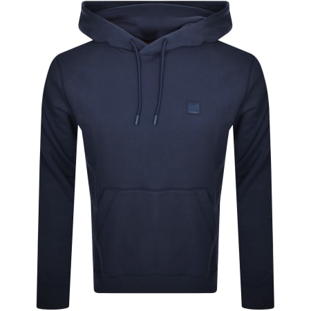 Recommended Product Image for BOSS Wetalk Pullover Hoodie Navy