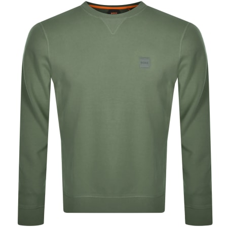 Recommended Product Image for BOSS Westart Sweatshirt Green