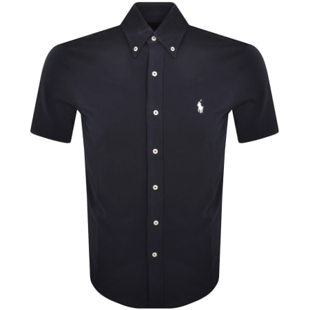 Recommended Product Image for Ralph Lauren Featherweight Mesh Shirt Navy