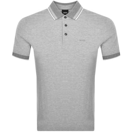 Recommended Product Image for BOSS Prout 141 Polo T Shirt Grey