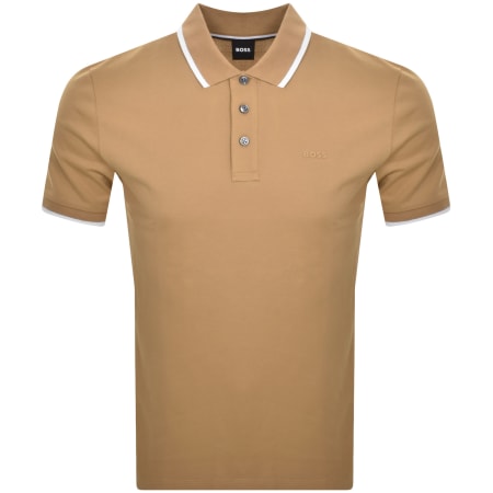Product Image for BOSS Parlay 190 Polo T Shirt Beige