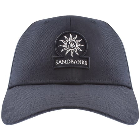 Product Image for Sandbanks Badge Logo Baseball Cap Navy