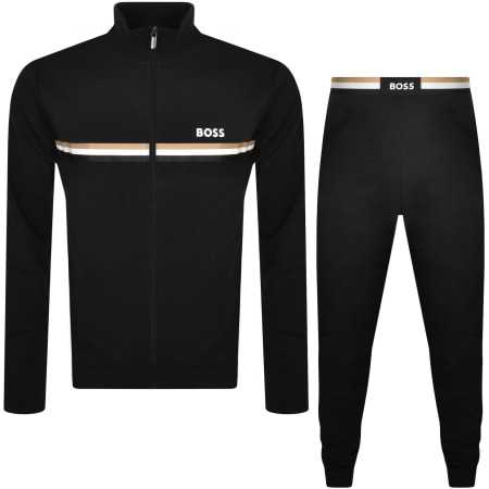 Product Image for BOSS Bodywear Lounge Tracksuit Black