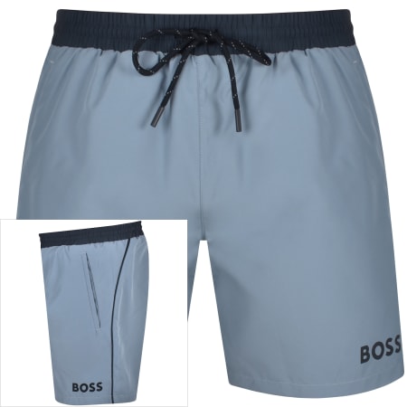 Recommended Product Image for BOSS Starfish Swim Shorts Blue
