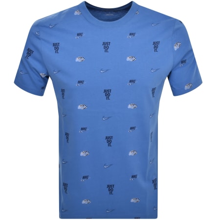 Product Image for Nike Logo T Shirt Blue