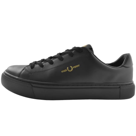 Product Image for Fred Perry B71 Leather Trainers Black