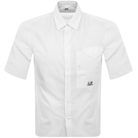 Product Image for CP Company Short Sleeve Shirt White