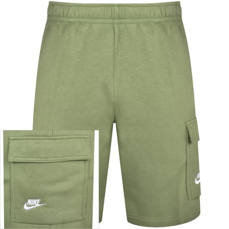 Product Image for Nike Club Logo Cargo Shorts Green