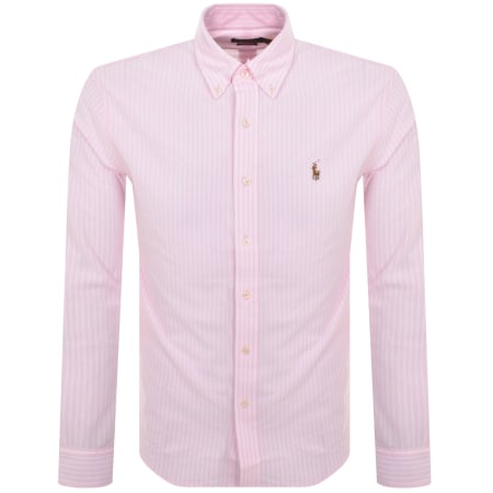 Product Image for Ralph Lauren Knit Oxford Shirt Pink