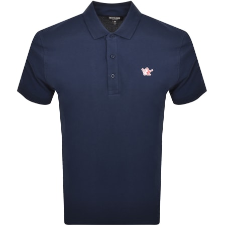 Recommended Product Image for True Religion Buddha Patch Polo T Shirt Navy