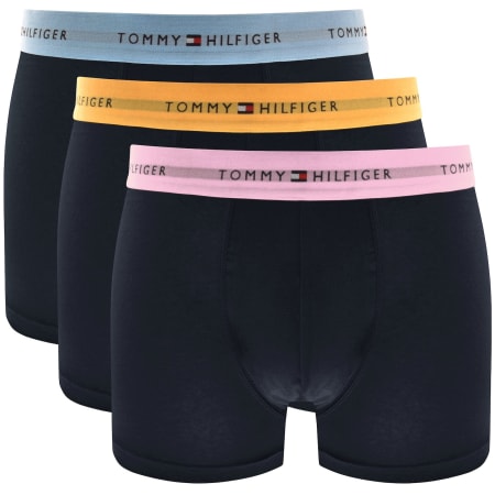 Product Image for Tommy Hilfiger Underwear 3 Pack Boxer Trunks Navy