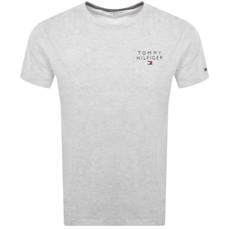 Recommended Product Image for Tommy Hilfiger Logo T Shirt Grey