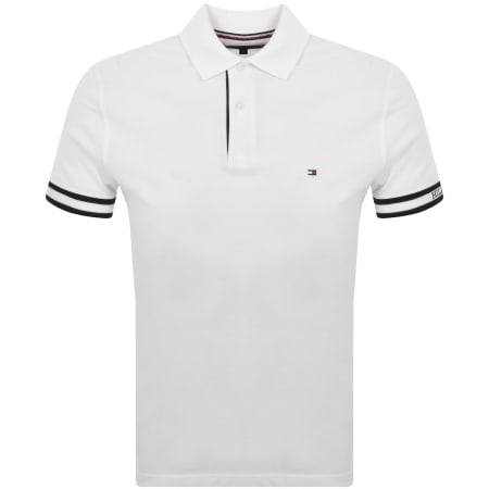 Product Image for Tommy Hilfiger Slim Fit Polo T Shirt White
