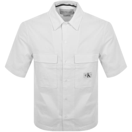 Product Image for Calvin Klein Jeans Seersucker Shirt White