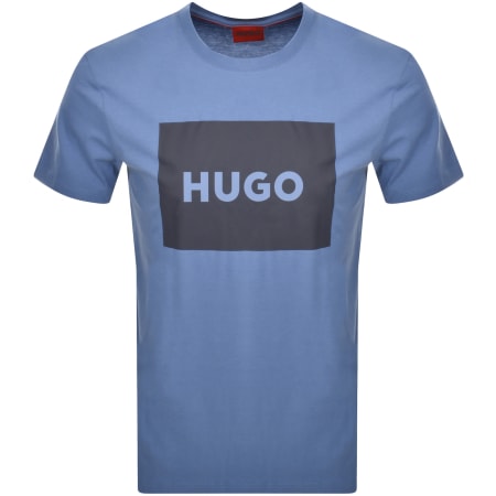 Recommended Product Image for HUGO Dulive Crew Neck T Shirt Blue