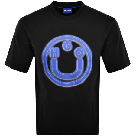 Product Image for HUGO Blue Nakoree T Shirt Black