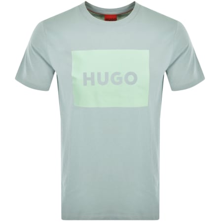 Product Image for HUGO Dulive Crew Neck T Shirt Green