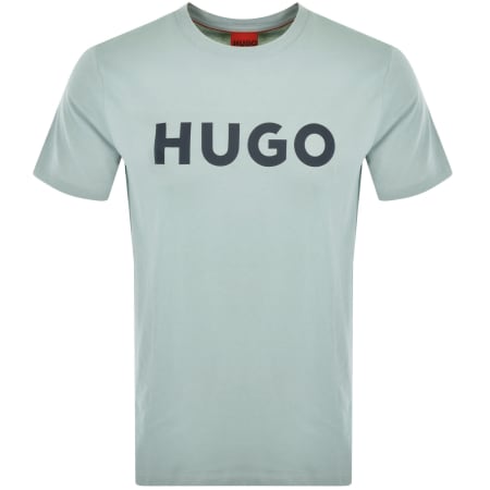 Product Image for HUGO Dulivio Crew Neck T Shirt Green