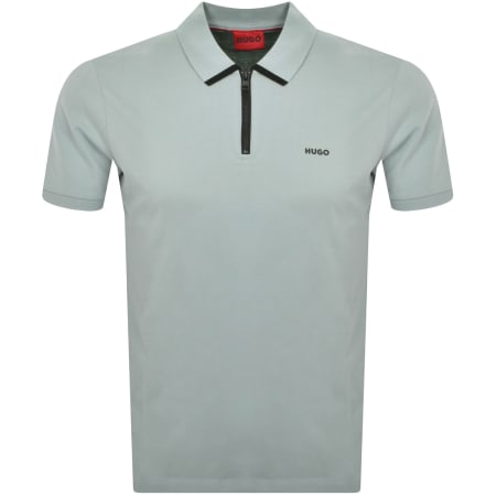 Recommended Product Image for HUGO Dalomino Polo T Shirt Green