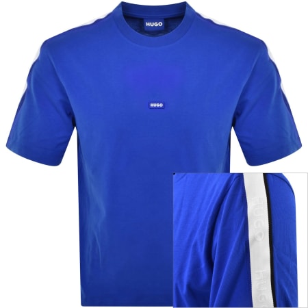 Product Image for HUGO Blue Neloy T Shirt Blue