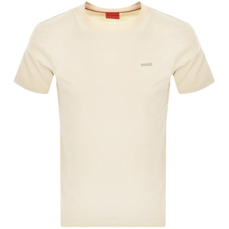 Product Image for HUGO Dero222 T Shirt Yellow