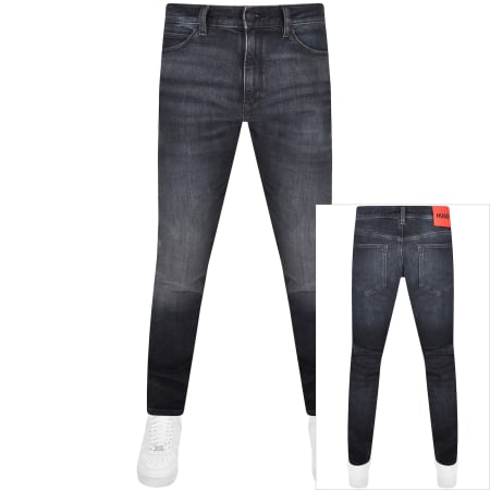 Recommended Product Image for HUGO 708 Slim Fit Jeans Charcoal Grey