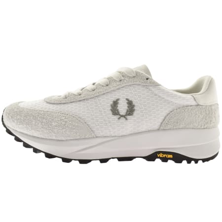 Product Image for Fred Perry Hairy Suede Trainers White