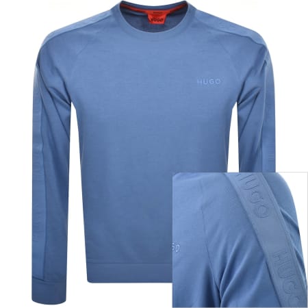 Product Image for HUGO Tonal Sweatshirt Blue